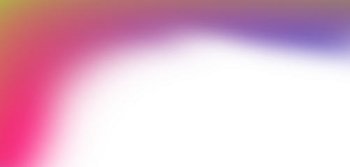 Abstract gradient pixels with magenta purple and orange hues flowing smoothly isolated on transparent background