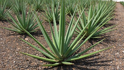 Aloe vera cultivation in a subtropical environment