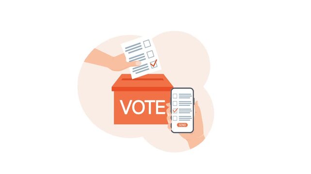 Online voting and traditional voting methods comparison