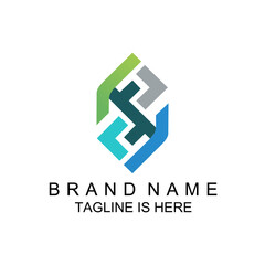 Abstract logo desig Vector logo template