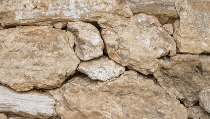 Fototapeta premium Detailed View of a Rocky Wall Surface