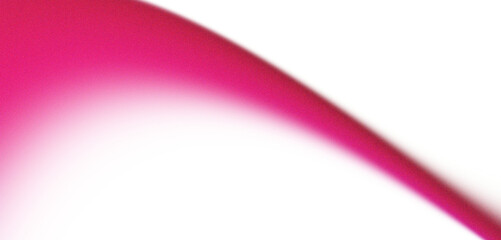 Vibrant fuchsia swirl against deep black background abstract gradient mesh texture isolated on transparent background