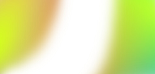 Abstract blurry green yellow black shapes gradient transparent background 