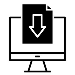 Fototapeta premium download icon