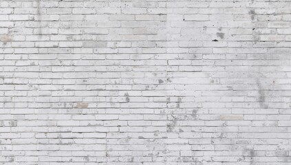 Obraz premium Faded and distressed surface of an old light gray stucco and white brick wall featuring weathered paint and rustic stonework elements