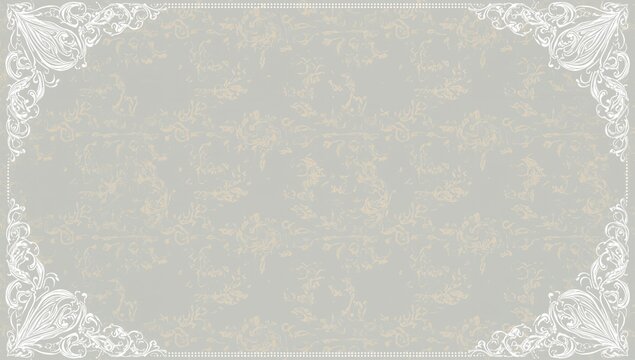 Textile print digital design frame
