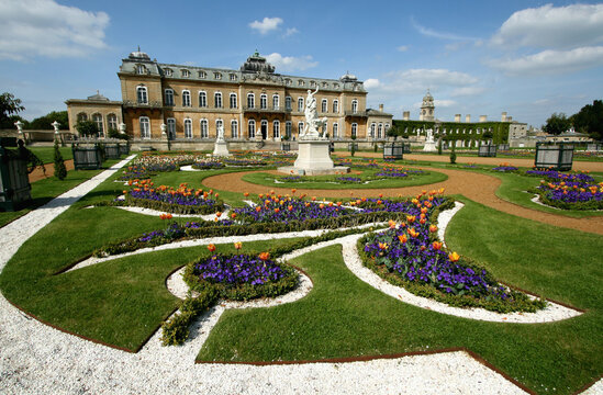 Wrest House & French Garden, Wrest Park, near Silsoe, Bedfordshire, England