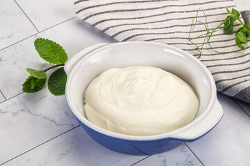 Traditional soft dietary Greek yoghurt