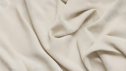 A high-resolution texture of natural, light-colored linen fabric.
