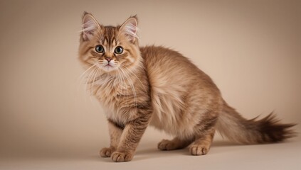 Obraz premium Feline Striking a Pose for the Lens