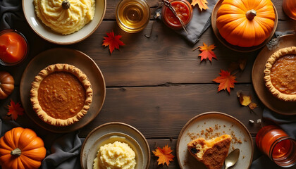 pumpkin pie cake dessert dinner 