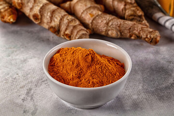 Indian tumeric cumin dry powder