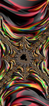 abstract iridescent colorful background pattern 3D 4D image 