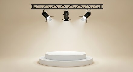 Illuminated Stage - A Spotlight on Presentation and Performance.