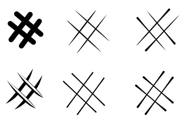 Fototapeta premium hashtag icon