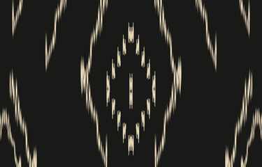 Ethnic abstract ikat art. Aztec ornament print. geometric ethnic pattern seamless  color oriental.  Design for background ,curtain, carpet, wallpaper, clothing, wrapping, Batik, vector illustration.