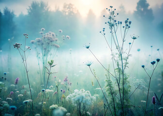 Misty Meadow Serenity