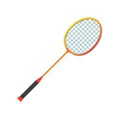 Badminton racket logo