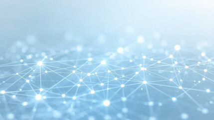 Modern Blue Digital Health Network Background – Futuristic Medical Technology