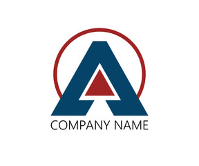 A letter business company logo 