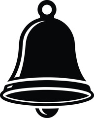 Brass bell vector icon