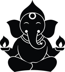 Ganesh diya icon