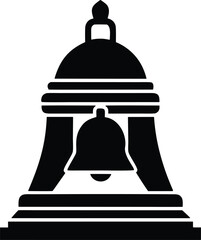 Temple Bell Vector Icon