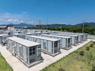 Overlooking the energy storage power station