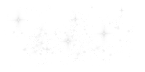 Grey Magical Stardust Featuring Shimmer, Glamour Spray, and Elegant Flash Effects for Christmas or Luxury Illustration Use