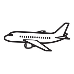 Airplane Icon – Minimal Flight Symbol