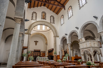 The cathedral of San Clemente is the main place of worship in the city of Teano, in Campania, and the seat of the diocese of Teano-Calvi