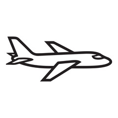 Airplane Icon – Minimal Flight Symbol