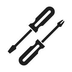 Screwdriver icon vector design template basic RGB isolated white background