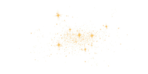 Orange Holiday Light Burst Featuring Fireworks, Bokeh Glow, and Magic Star Explosion for Celebration or Christmas Card Design