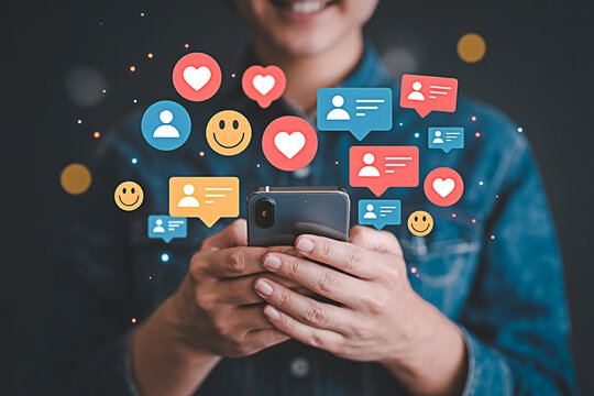 Social media marketing strategy mobile app engagement likes followers comments shares growth tips and trends