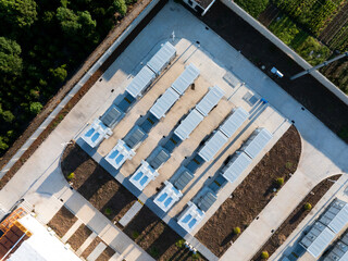 Overlooking the energy storage power station
