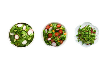 PNG image of Fresh salad bowls recipe ideas healthy eating vegetarian lunch dinner meal prep food photography inspiration