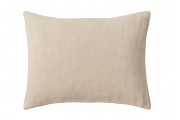 Beige rectangular pillow creating comfort in home decor