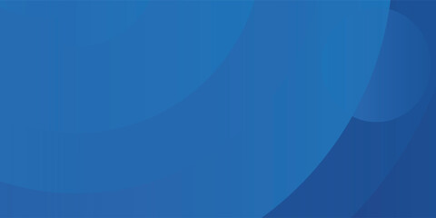 Abstract blue background with circles. Vector illustration