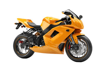 Fototapeta premium motorcycle on a white background
