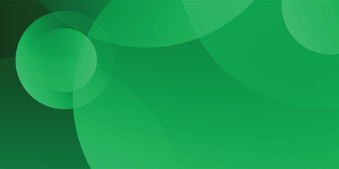 Abstract green gradient shapes background. Eps10 vector