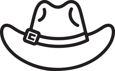 Cowboy Hat vector icon
