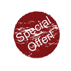 Special offer vector design template