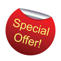 Special offer vector design template