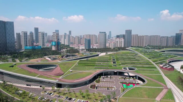 Rizhao City Skyline