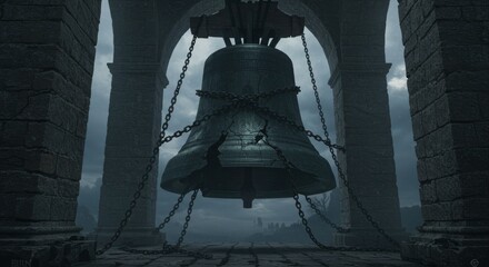 Old Bell Tower, Historic Landmark, Church Bell, Ancient Architecture