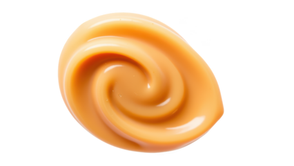 Creamy texture smooth swirl caramel color cosmetic product beauty application skincare routine glossy finish high fidelity