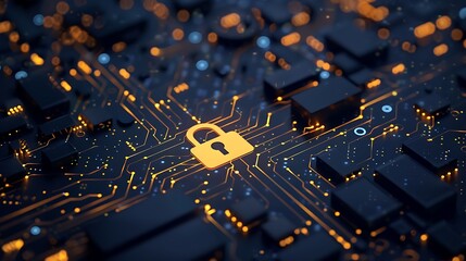 close up of a circuit board