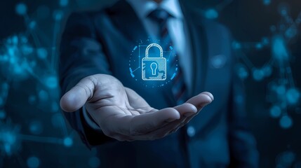 Robot floating security concept