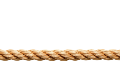 Twisted Nautical Rope Art Studio Setting High-Quality Image Realistic Texture Close-up View Creative Concept